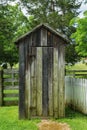 Rustic Outhouse - 2